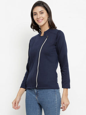 ZARVEY Full Sleeve Solid Women's Jacket