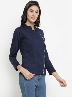 ZARVEY Full Sleeve Solid Women's Jacket
