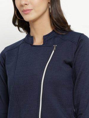 ZARVEY Full Sleeve Solid Women's Jacket