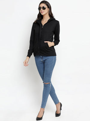 ZARVEY Full Sleeve Solid Women's Jacket