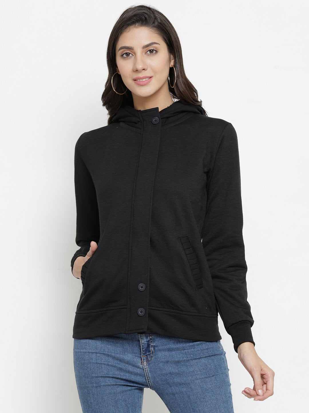 ZARVEY Full Sleeve Solid Women's Jacket