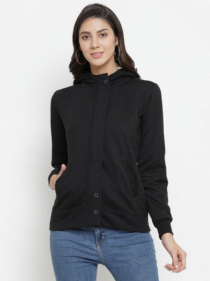 ZARVEY Full Sleeve Solid Women's Jacket