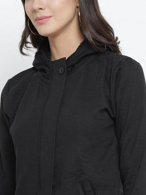 ZARVEY Full Sleeve Solid Women's Jacket