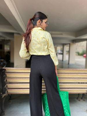 Women Regular Fit Printed Built-up Collar Casual Shirt