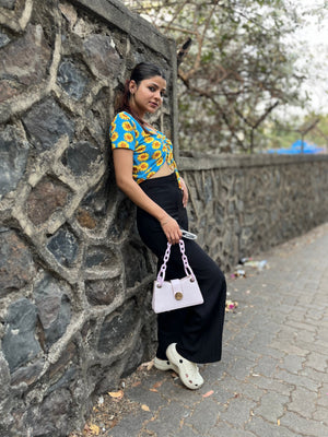Casual Regular Sleeves Printed Women Multicolor Top