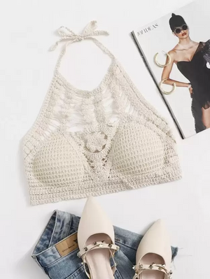 Casual Sleeveless Solid Women White Top