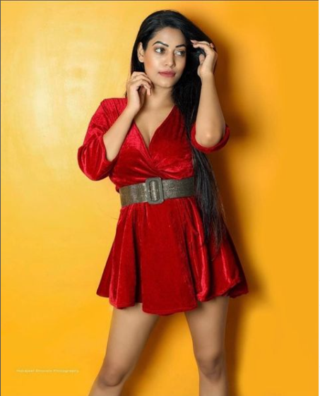 TANDUL INSTA Women Wrap Maroon Dress