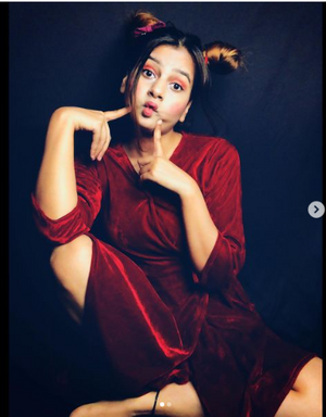 TANDUL INSTA  Women Fit and Flare Maroon Dress