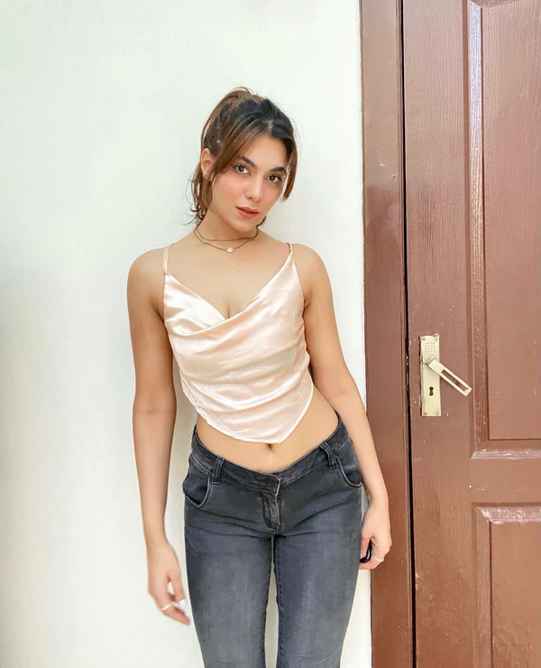 TANDUL Casual Solid Women Beige Top