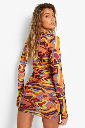 Women Co-ords Multicolor Dress