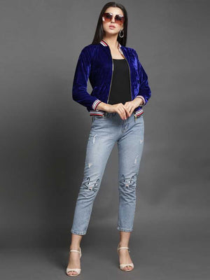 TANDUL  Full Sleeve Solid Women Jacket