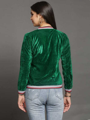 TANDUL  Full Sleeve Solid Women Jacket