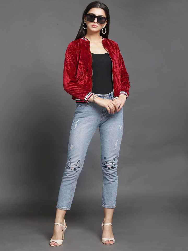 TANDUL  Full Sleeve Solid Women Jacket