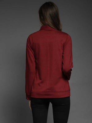 Full Sleeve Color Block Women Jacket