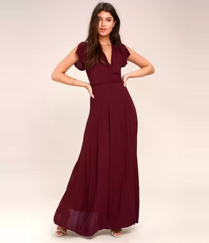 TANDUL INSTA Women Layered Maroon Dress