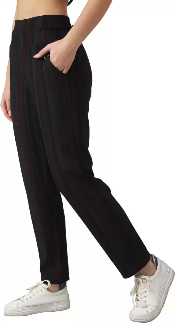 TANDUL  Regular Fit Women Multicolor Viscose Blend Trousers
