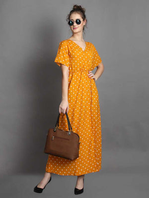 Copy of TANDUL  Women Maxi Multicolor Dress