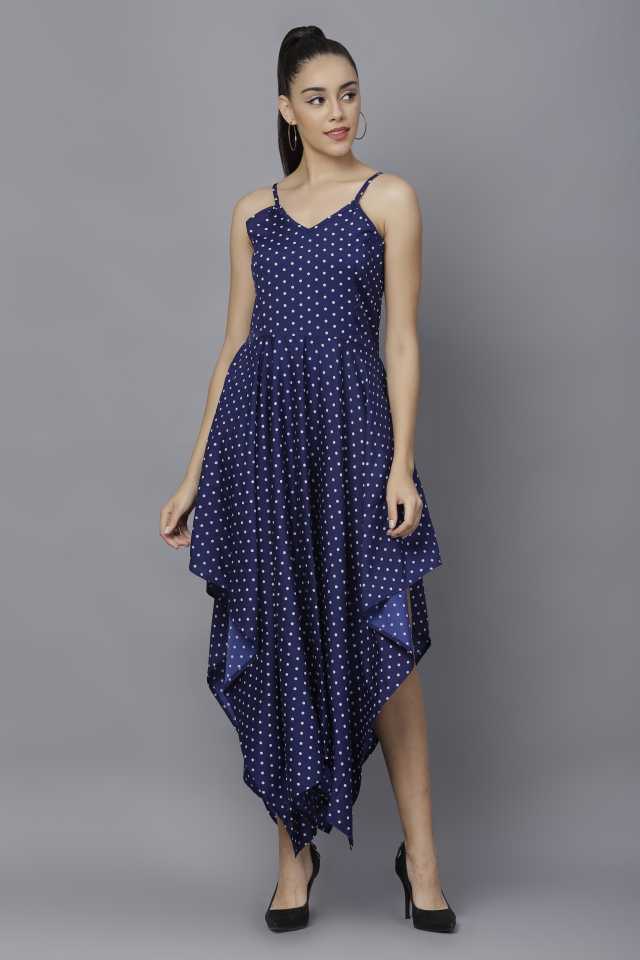 TANDUL  Women High Low Multicolor Dress