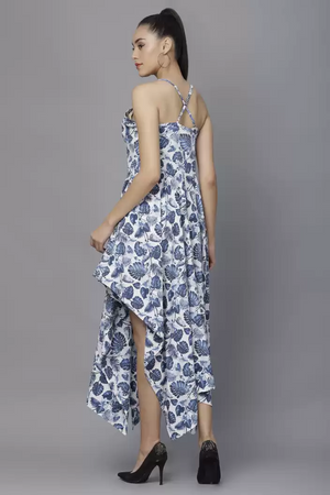 TANDUL  Women High Low Multicolor Dress