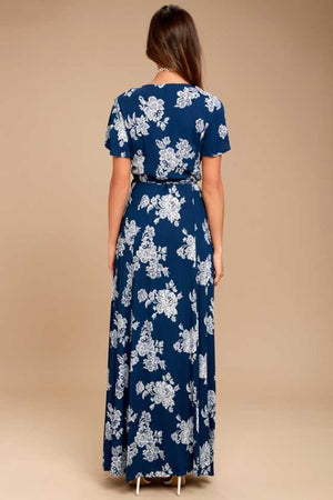TANDUL  Women A-line Blue Dress