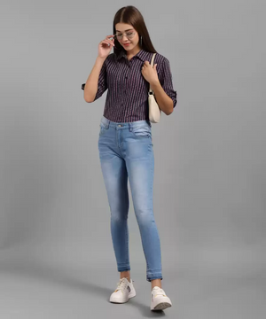 TANDUL  Women Regular Fit Printed Formal Shirt
