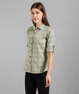 TANDUL  Women Regular Fit Printed Formal Shirt