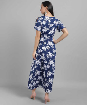 Women Maxi Multicolor Dress