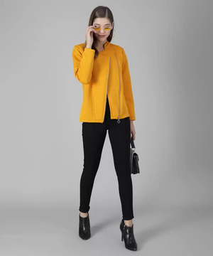 TANDUL  Full Sleeve Solid Women Jacket