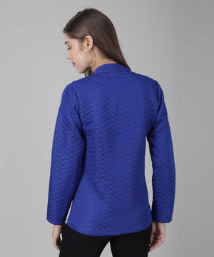Full Sleeve Solid Women Jacket