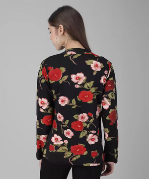 TANDUL  Full Sleeve Printed Women Jacket
