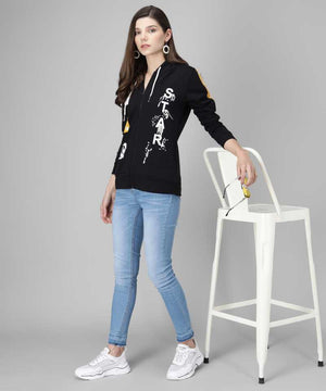 Full Sleeve Printed Women Jacket