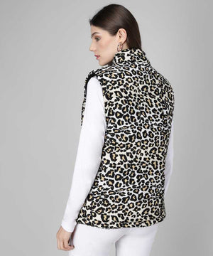 TANDUL  Sleeveless Printed Women Jacket