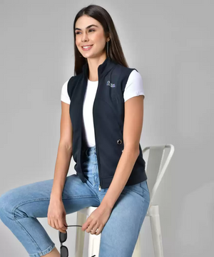 TANDUL  Sleeveless Solid Women Jacket