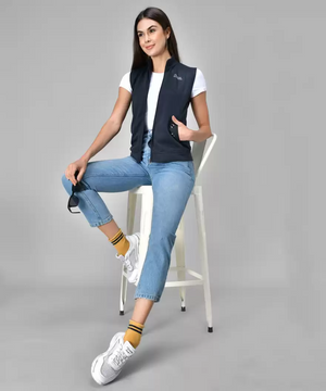 TANDUL  Sleeveless Solid Women Jacket