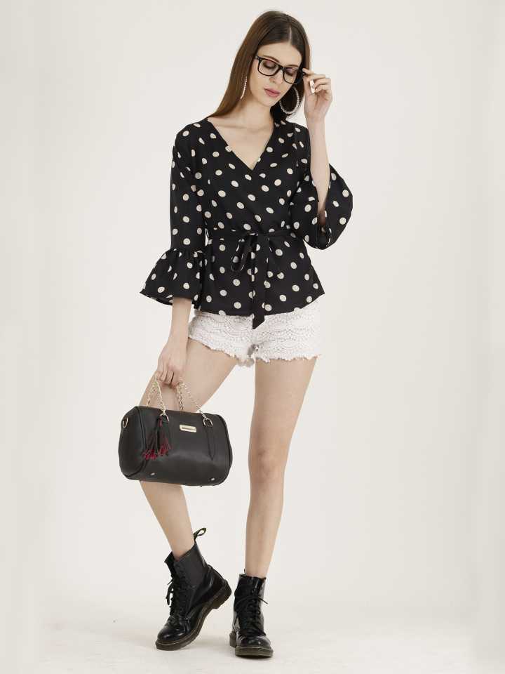 Casual Regular Sleeves Printed Women Multicolor Top