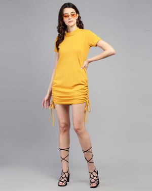 TANDUL  Women Yellow Dress