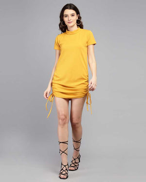 TANDUL  Women Yellow Dress