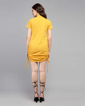TANDUL  Women Yellow Dress