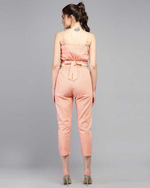 TANDUL  Women Two Piece Dress Pink Dress