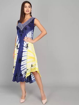 TANDUL  Women A-line Multicolor Dress
