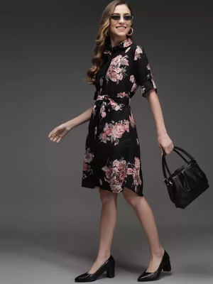 TANDUL  Women A-line Multicolor Dress