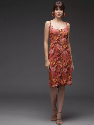 TANDUL  Women Fit and Flare Multicolor Dress