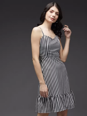 TANDUL  Women Fit and Flare Multicolor Dress