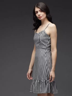 TANDUL  Women Fit and Flare Multicolor Dress