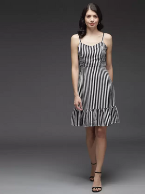 TANDUL  Women Fit and Flare Multicolor Dress