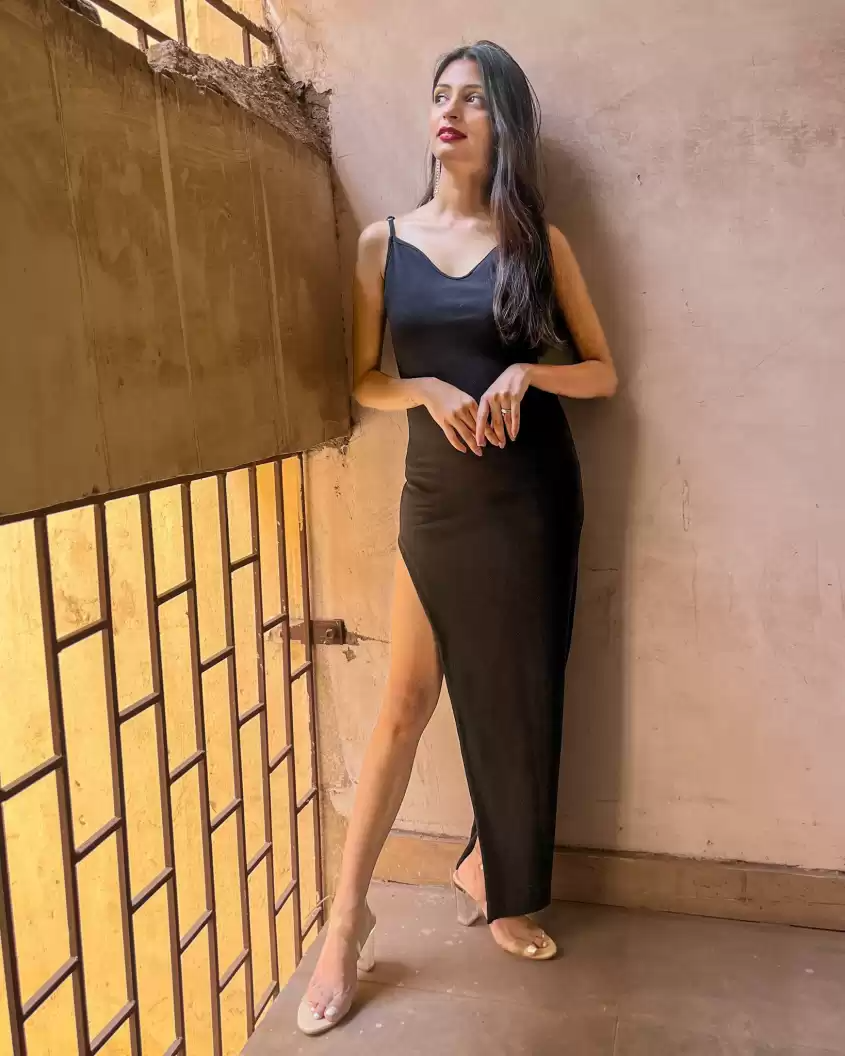 TANDUL  Women Bodycon Black Dress