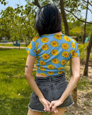 TANDUL  Casual Regular Sleeves Printed Women Multicolor Top