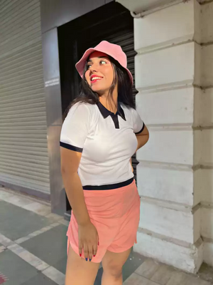 TANDUL  Casual Regular Sleeves Solid Women White Top