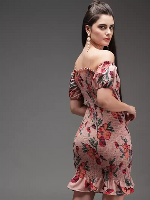 TANDUL  Women Bodycon Multicolor Dress