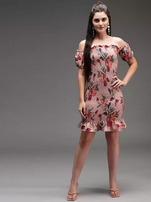 TANDUL  Women Bodycon Multicolor Dress
